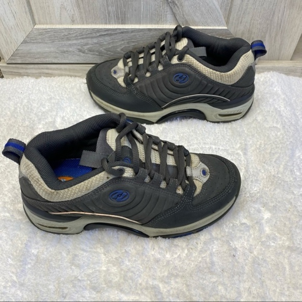 Heelys Shoes Blue Lace Up for Boys Gray Blue  4